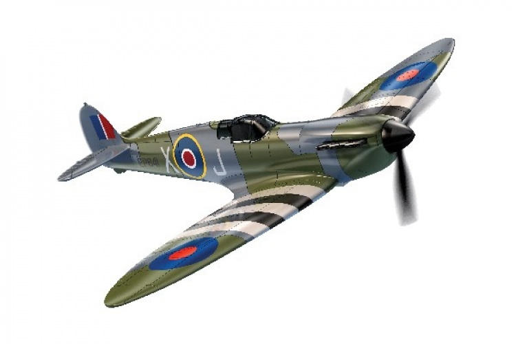 Airfix Hurtigbygging av D-Day Spitfire