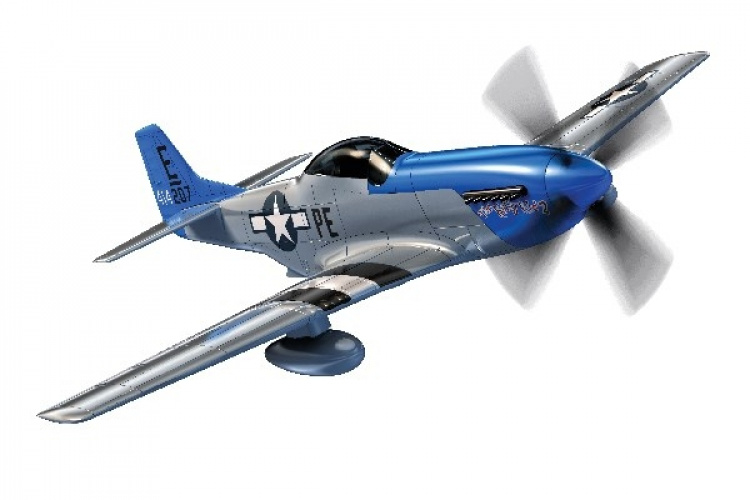 Airfix Rask byggedag for Mustang