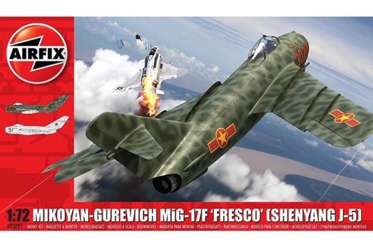 Airfix Mikoyan-Gurevich MiG-17 Fresco - Nytt verktøy