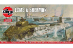 Airfix 1:76 LCM3 og Sherman