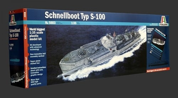 Italeri 1:35 SCHNELLBOOT TYPE S-100 PRM EDITION
