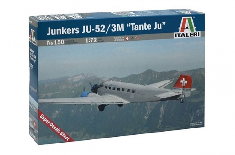 Italeri 1:72 JUNKERS JU-52 3/m \'TANTE JU\'