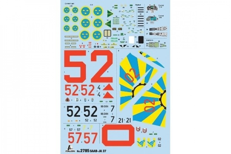 Italeri 1:48 SAAB JA 37 Jaktviggen