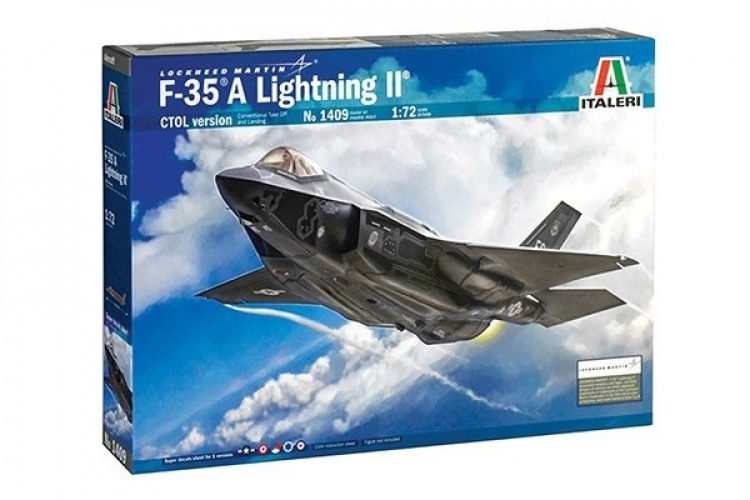 Italeri 1:72 F-35A F-35 A LIGHTNING II CTOL vers. 5 dekaler
