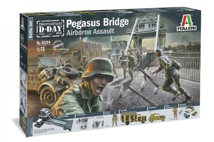 Italeri 1:72 Pegasus Bridge D-DAY 75-årsjubileum