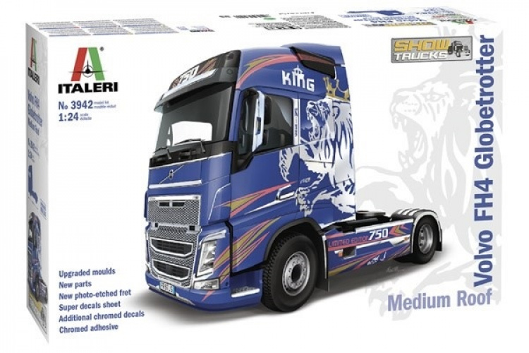 Italeri 1:24 Volvo FH4 Globetrotter Medium Roof