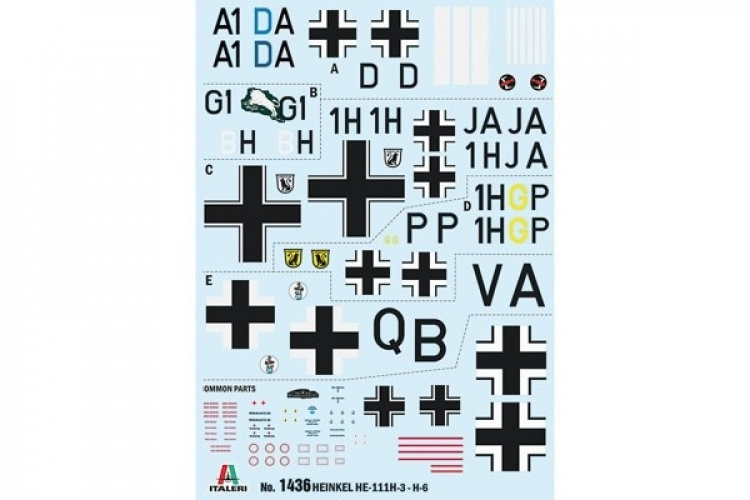Italeri 1:72 Heinkel He 111H - Battle of Britain 80th Anni
