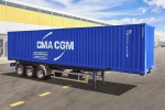 Italeri 1:24 40\' containertrailer