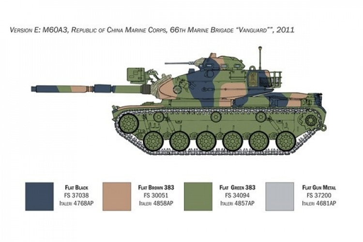 Italeri 1:35 M60A-3