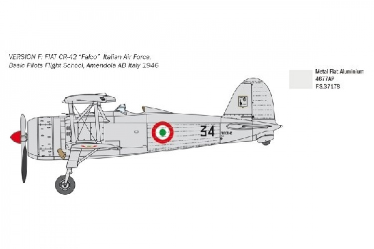 Italeri 1:48 Fiat CR.42 \'Falco\'