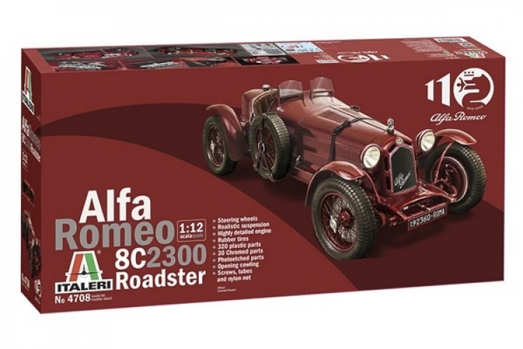 Italeri 1:12 Alfa Romeo 8C/2300 (1931-1933)