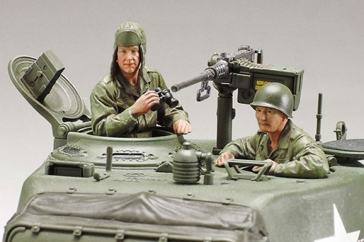 Tamiya 1/35 U.S. Medium stridsvogn M4A3E8 Sherman \'Easy Eight\'