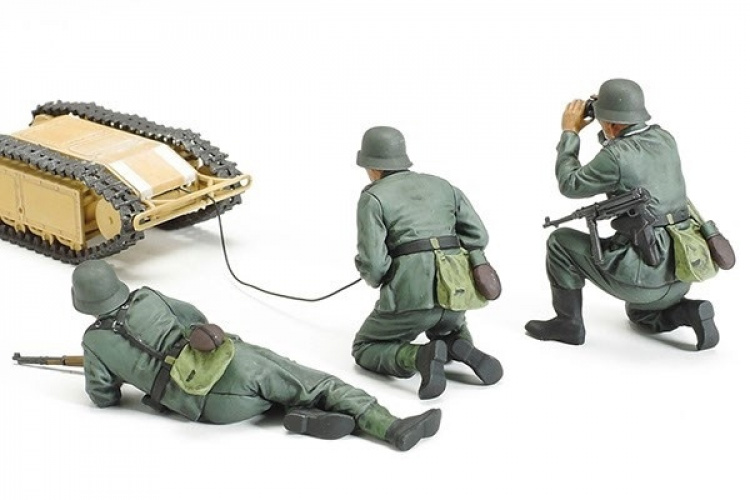 Tamiya 1/35 tysk angrepspionerteam og Goliat-sett
