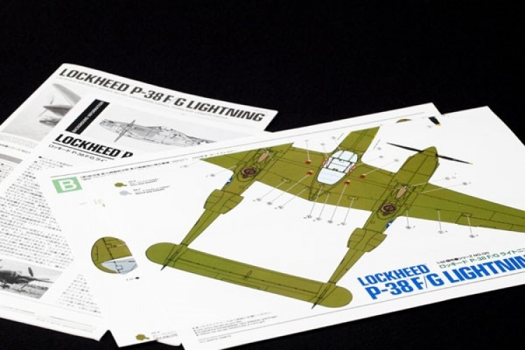 Tamiya 1:48 Lockheed® P-38®F/G Lightning® i 1:48