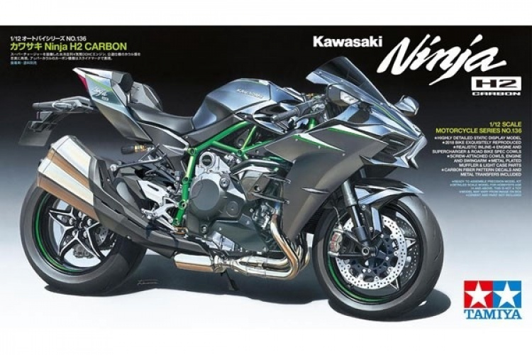 Tamiya 1:12 Kawasaki Ninja H2 Carbon