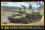 Tamiya 1:48 Russisk medium stridsvogn T-55