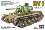 Tamiya 1:35 Russisk tung stridsvogn KV-1Q modell 1941 tidlig