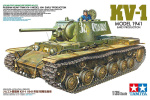 Tamiya 1:35 Russisk tung stridsvogn KV-1Q modell 1941 tidlig