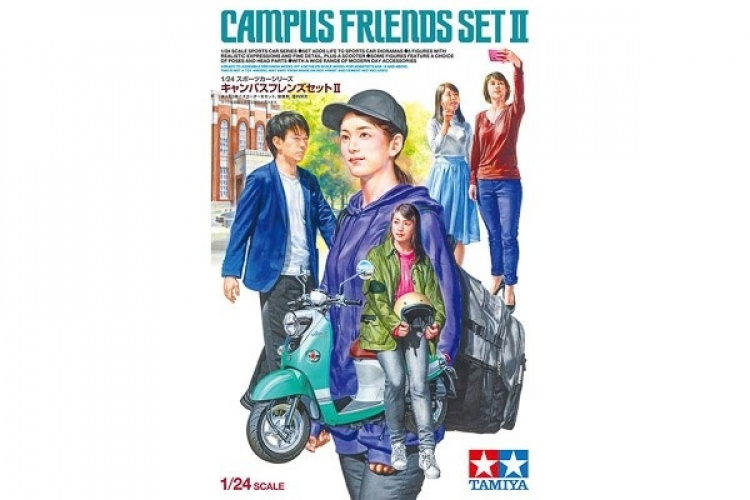Tamiya 1:24 Campus Friends-sett 2