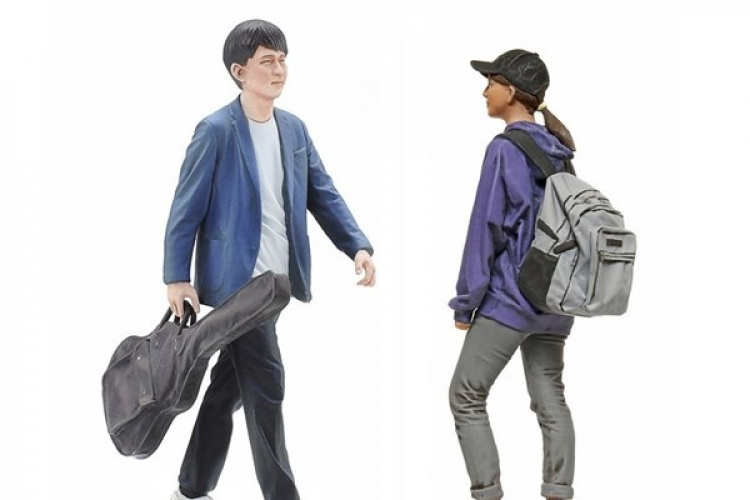 Tamiya 1:24 Campus Friends-sett 2