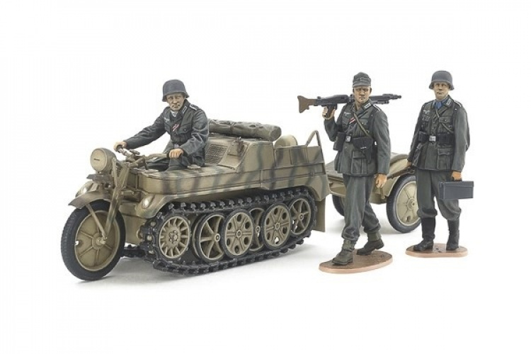 Tamiya 1/35 Tysk Sd.Kfz.2 Kettenkraftrad (Mid-Productio)