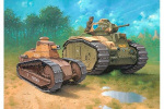 Revell Char B,1 bis & Renault FT,17
