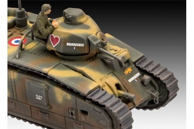 Revell Char B,1 bis & Renault FT,17