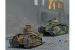 Revell Char B,1 bis & Renault FT,17