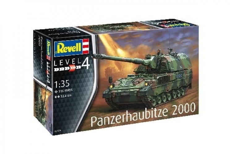 Revell 2000 selvdrevet haubitser