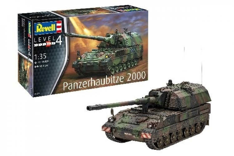 Revell 2000 selvdrevet haubitser