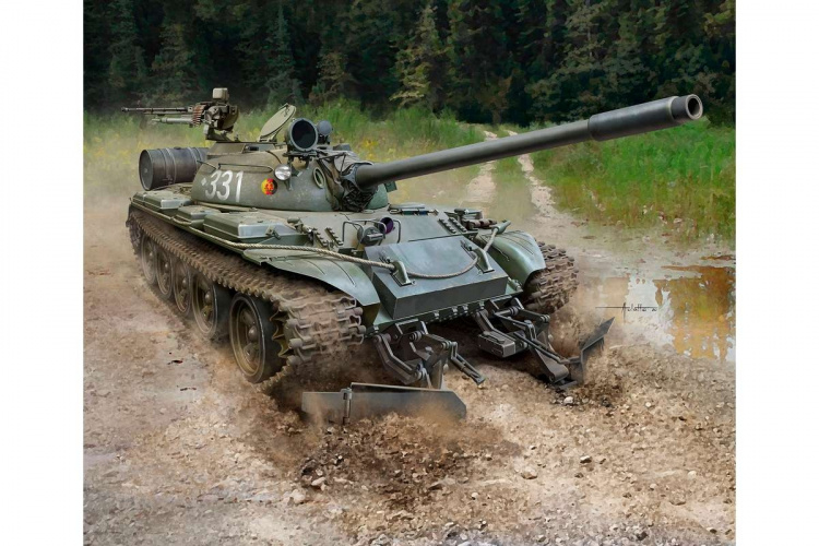 Revell T-55A/AM med KMT-6/EMT-5