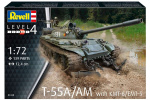 Revell T-55A/AM med KMT-6/EMT-5