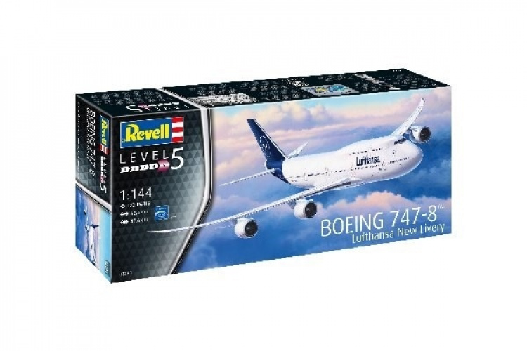 Revell Boeing 747-8 Lufthansa\'Ny lever