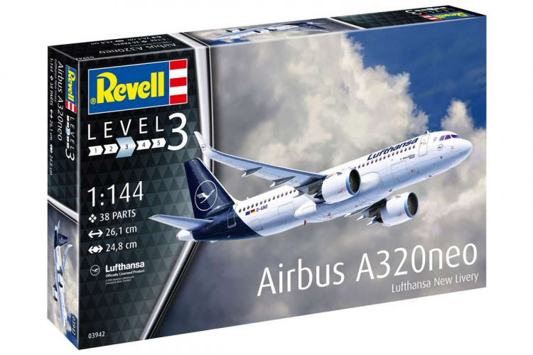 Revell Airbus A320 neo Lufthansa\'Nye Li