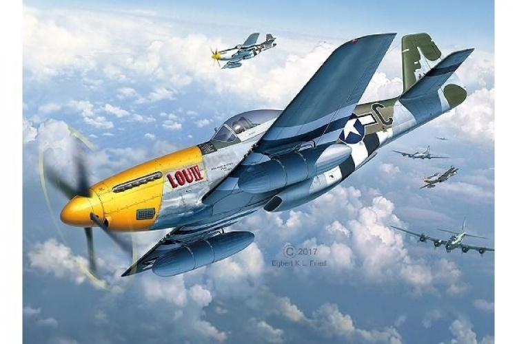 Revell P-51D-5NA Mustang (tidlig versjon)