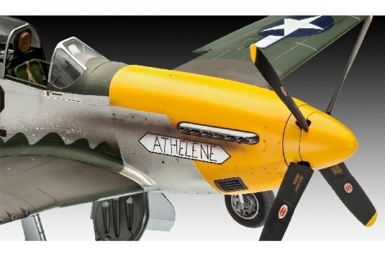 Revell P-51D-5NA Mustang (tidlig versjon)