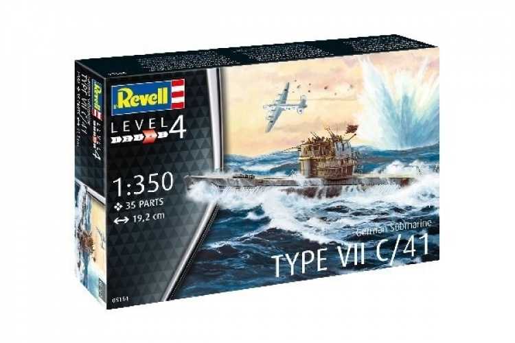 Revell Tysk ubåt type VII C/41