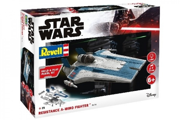 Revell 1:44 Motstandsbevegelsen A-wing Fighter, blå Revell 1:44 Motstandsbevegelsen A-wing Fighter, blå