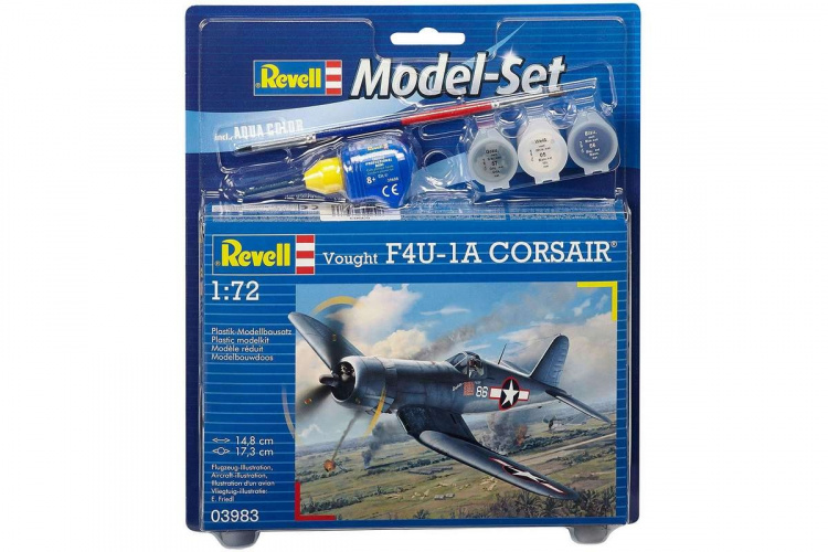 Revell Modellsett Vought F4U-1D CORSAIR