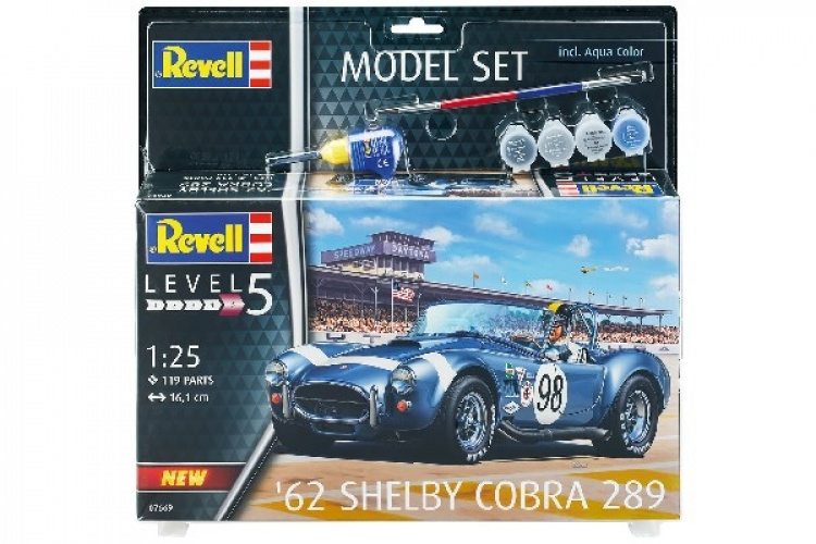 Revell modellsett AC Cobra 289 i skala 1:25