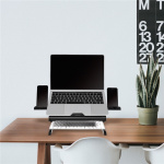 LogiLink Sammenleggbart og høydejusterbart stativ for bærbar PC, svart LogiLink Sammenleggbart og høydejusterbart stativ for bærbar PC, svart