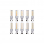 LED-lampe, G9, 8W, 230V, 4500K, 10-pk, Hvit nøytral LED-lampe, G9, 8W, 230V, 4500K, 10-pk, Hvit nøytral