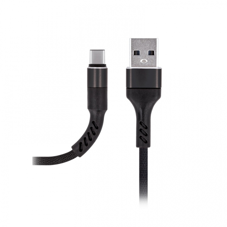 MXUC-01 USB-C-kabel (2A) for hurtiglading, svart MXUC-01 USB-C-kabel (2A) for hurtiglading, svart