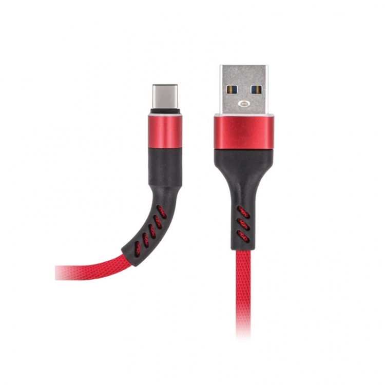 MXUC-01 USB-C-kabel (2A) for hurtiglading, rød