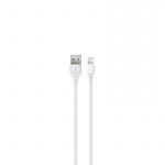 XO NB103 USB - Lightning-kabel (2,1A) 1 m, hvit XO NB103 USB - Lightning-kabel (2,1A) 1 m, hvit