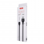 XO NB103 USB - microUSB-kabel (2,1A) 1 m, hvit XO NB103 USB - microUSB-kabel (2,1A) 1 m, hvit