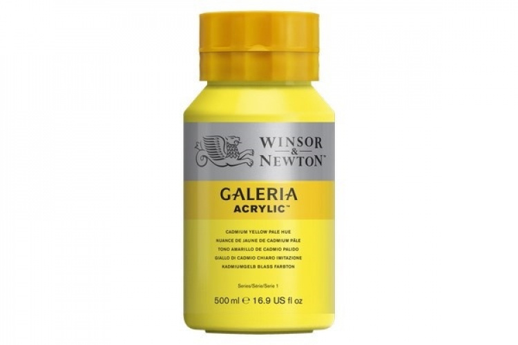 Galeria Akryl 500 ml Cad Yell Pale Hue 114 Galeria Akryl 500 ml Cad Yell Pale Hue 114