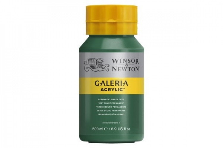Galeria Akryl 500 ml Perm Grønn Dyp 482