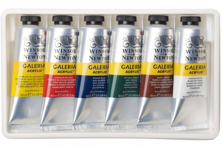 GALERIA ACRYLIC 6x60 ml sett