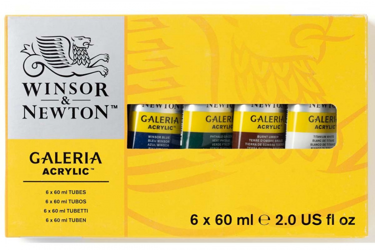 GALERIA ACRYLIC 6x60 ml sett